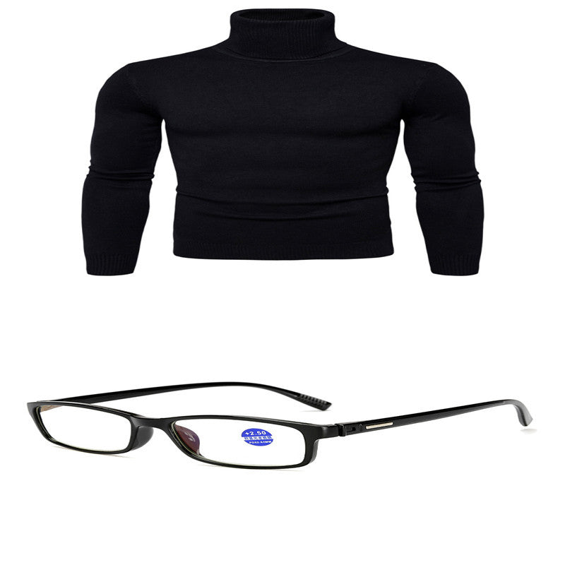 Lawrence – Slim Thermal Turtleneck Sweater for Men in Solid Designs