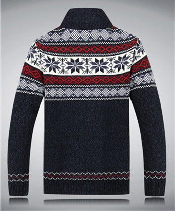 Louis – Warm Velvet Cardigan for Men