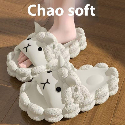 Lisa – Soft, Thick, Non-Slip Vegan Material Slippers