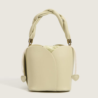 Alice – Fashionable Women's Vegan Leather Handbag with Floral Pattern
