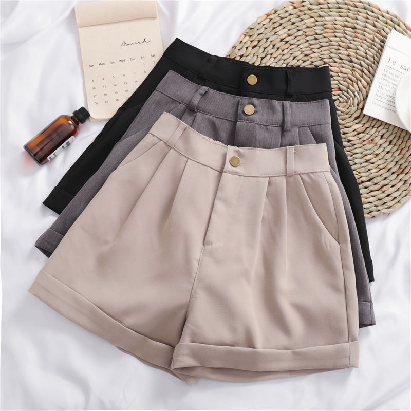 Chelsea – Versatile Roll-Up Wide-Leg Casual Shorts
