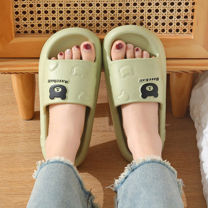 Catherine – Summer Shoes with Cartoon Bear Design