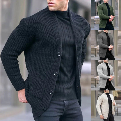 William – Stylish Casual Slim Fit Sweater in Solid Colors