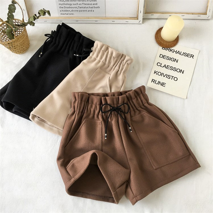Carol – High-Waisted Wide Leg Shorts