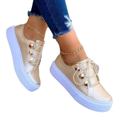 Ann – Women's Studded Lace-Up Shoes
