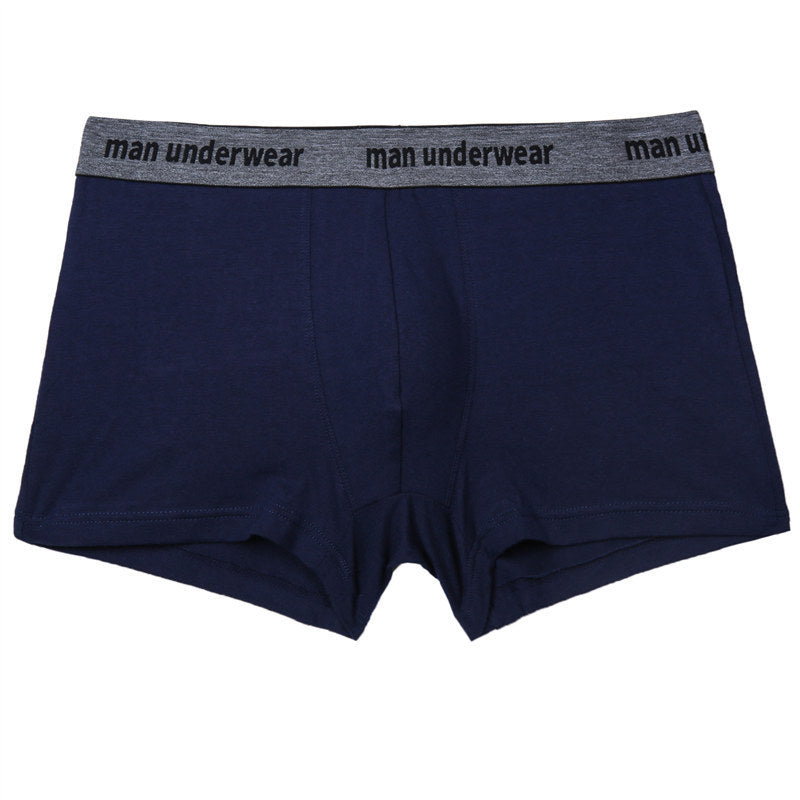 Rowan – Men's Solid Cotton Boxer Shorts