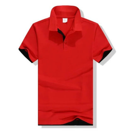 Stephen – Men's Polo Shirt with Stand Collar