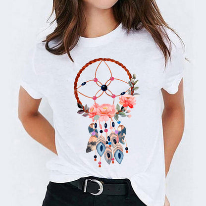 Joanne – Cute Cartoon Short Sleeve Shirt