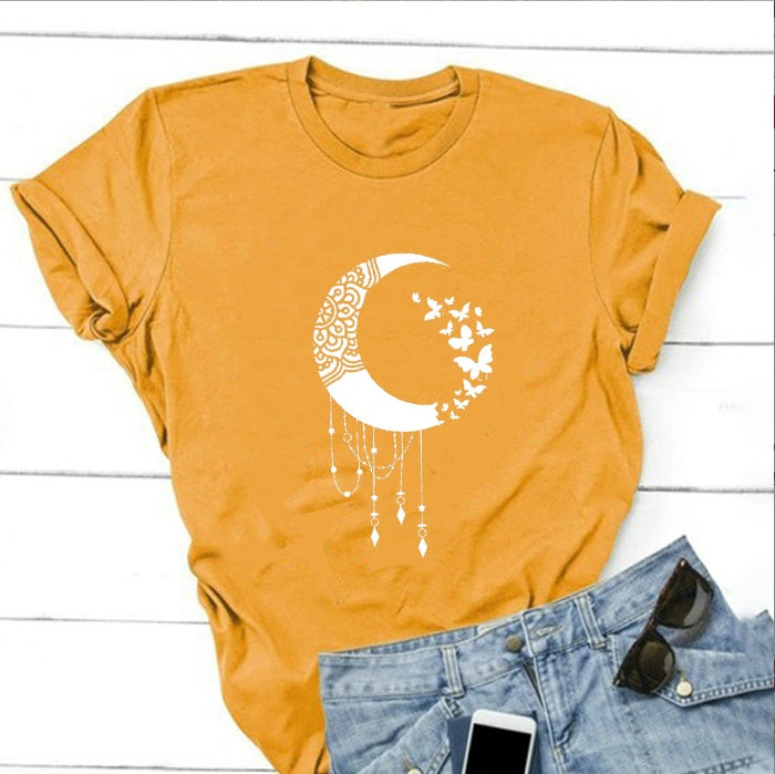 Lily – Cartoon Character Print Women's T-Shirt