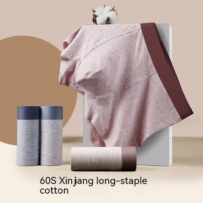 Bernard – Mid-Rise Men's Cotton Boxer Shorts with Antibacterial Properties