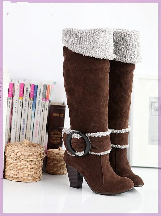 Rachel – High Heel Knee-High Women's Boots
