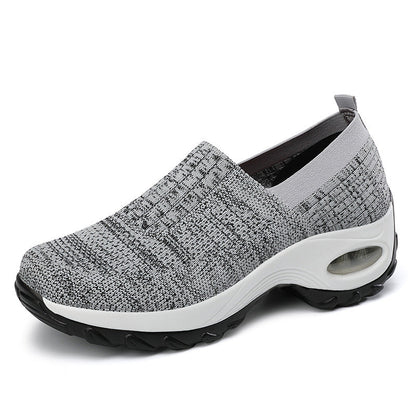 Hannah – Breathable Women's Sneakers with Air Cushion and Thick Sole