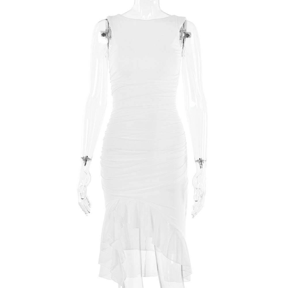 Janet – Slim Sleeveless Party Club Dress