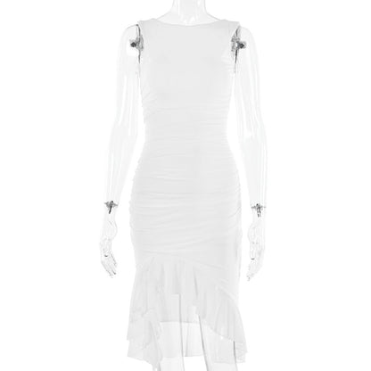 Janet – Slim Sleeveless Party Club Dress