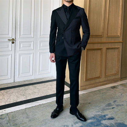 Arthur – Striped Double-Breasted Suit