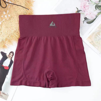 Emma – High-Waisted Diamond-Pattern Fitness Shorts