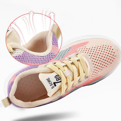 Faith – Versatile Women's Sneakers with Color Block