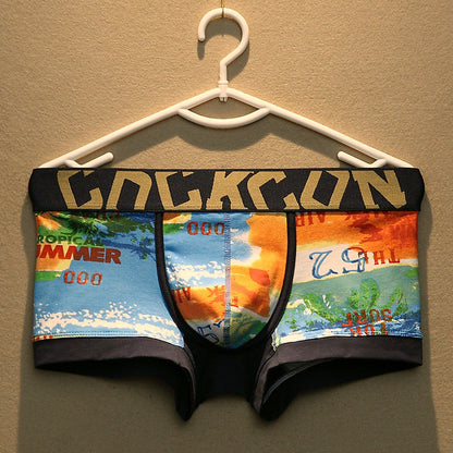 Owen – Trendy Men's Cotton Boxer Shorts