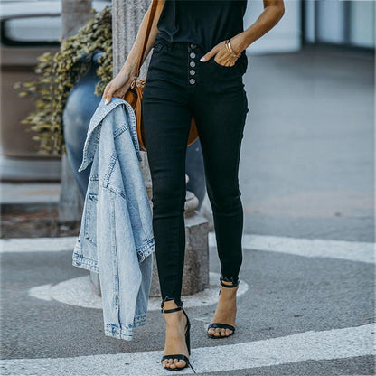 Leah – Casual Women's Solid Pants