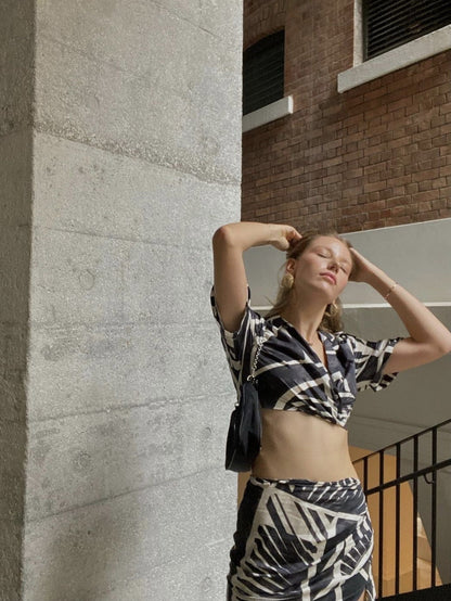 Alice – Summer Design Skirt Suit