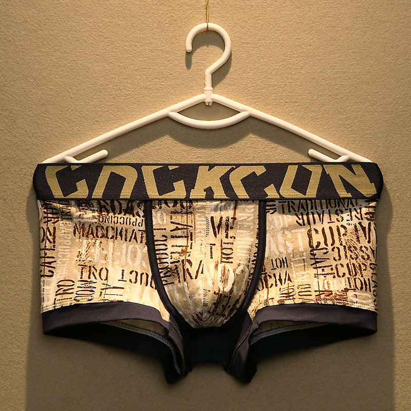 Owen – Trendy Men's Cotton Boxer Shorts