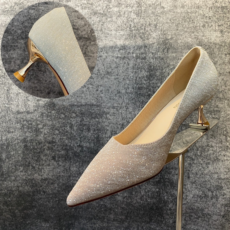 Ann – Crystal Pointed Toe Stilettos