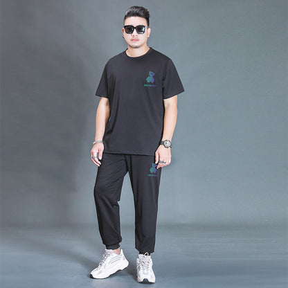 Gavin – Oversized T-Shirt and Pants Casual Two-Piece Tracksuit