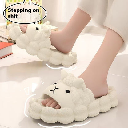 Lisa – Soft, Thick, Non-Slip Vegan Material Slippers