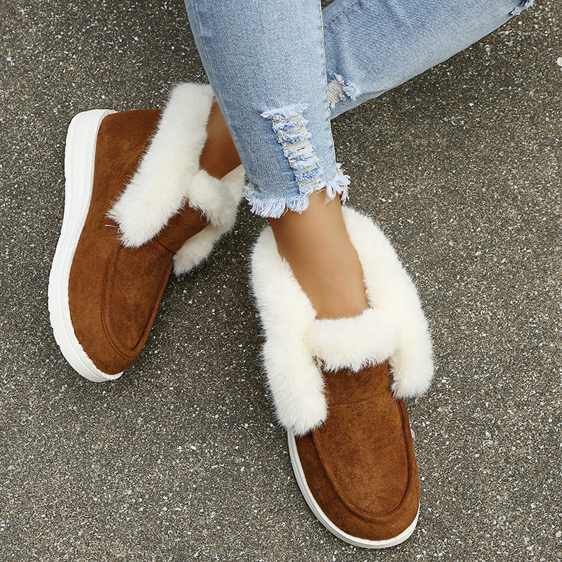 Hayley – Warm Winter Boots with Plush Lining