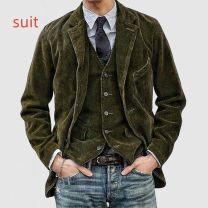 Damien – Warm Corduroy Jacket for Men