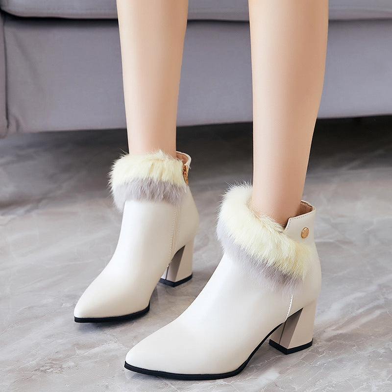 Marion – Winter Women's Boots in Premium Vegan Leather