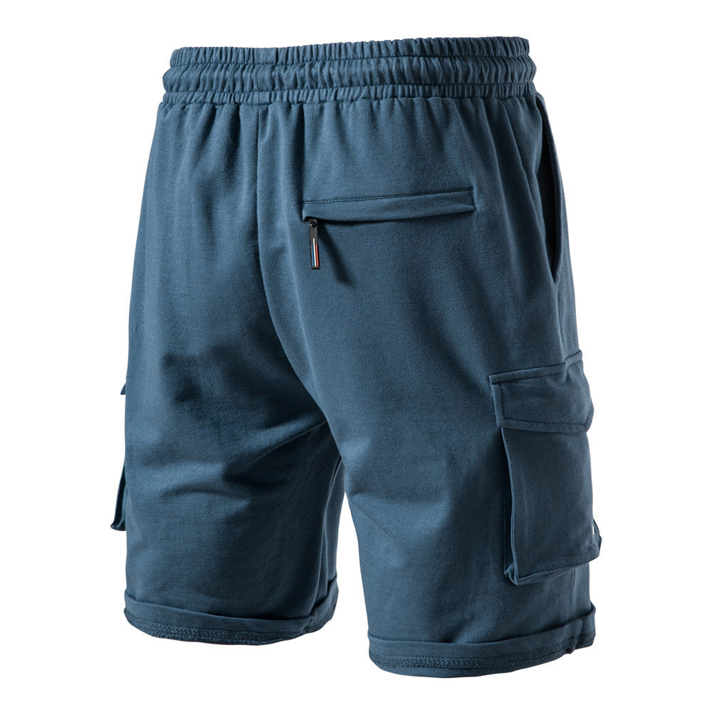 Kieran – Casual Athletic Shorts with Elastic Waistband
