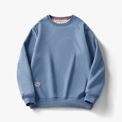 Denis – Warm Fleece Crew Neck Sweater for Men