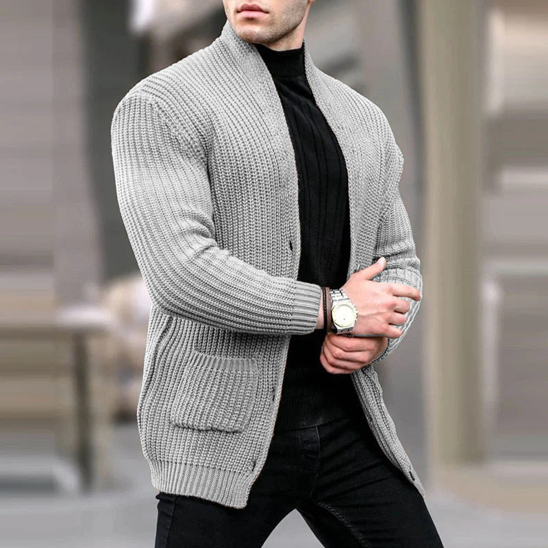 William – Stylish Casual Slim Fit Sweater in Solid Colors