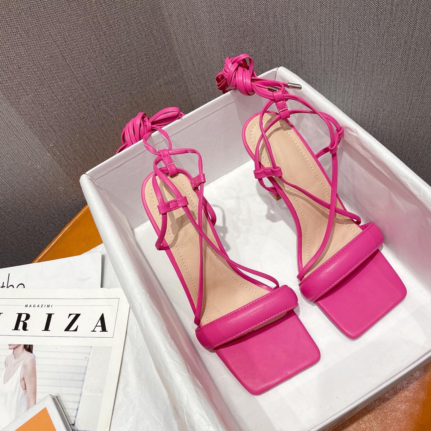 Leah – Cutout Strap Stiletto Heels