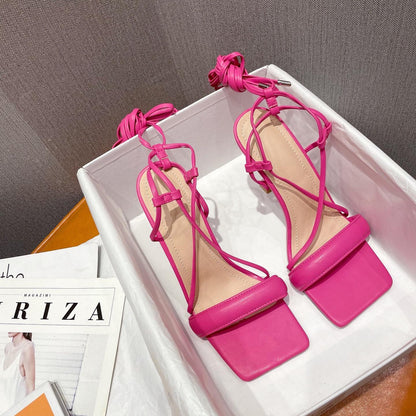 Leah – Cutout Strap Stiletto Heels