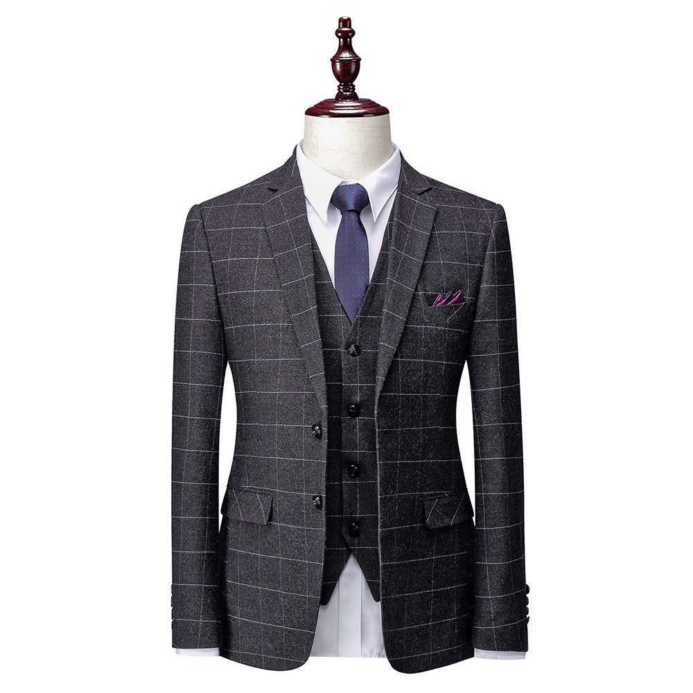 Reginald – Slim Men's Suit in Korean Style for Weddings