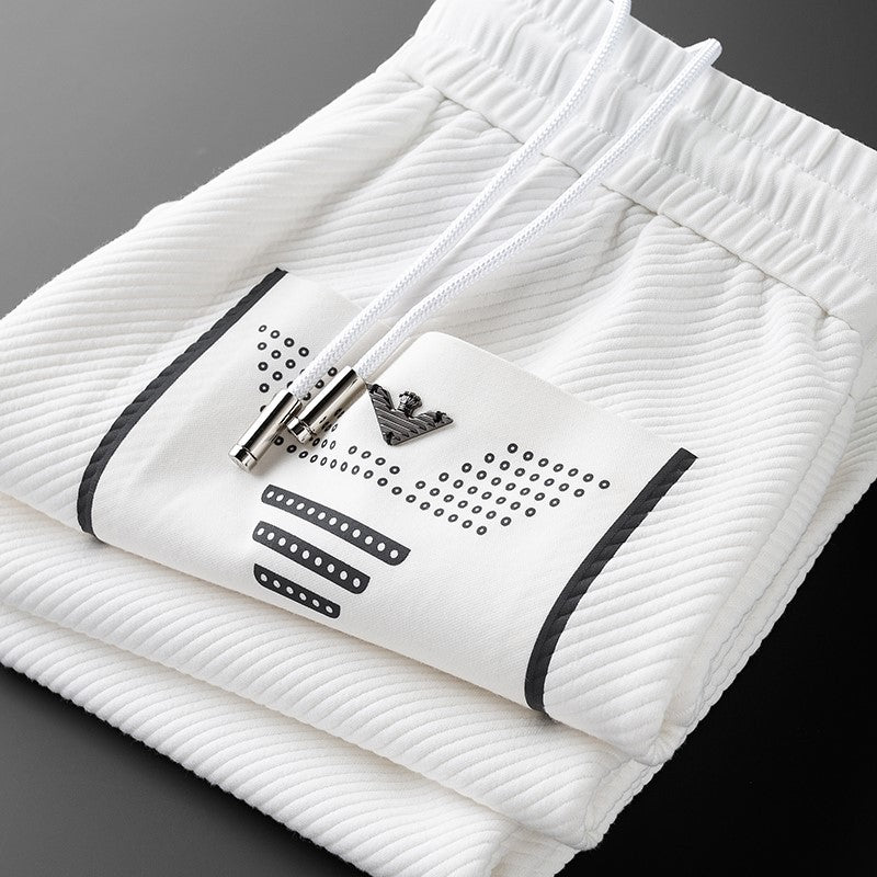 Matthew – Twill Stretch White Pants for Men