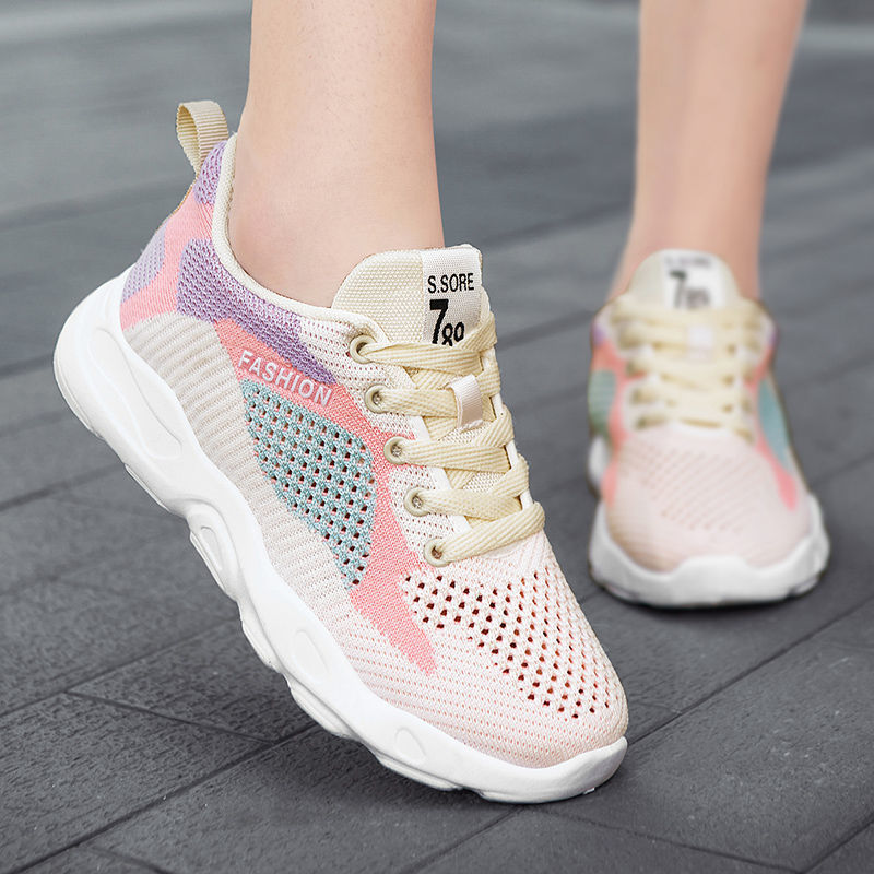 Faith – Versatile Women's Sneakers with Color Block