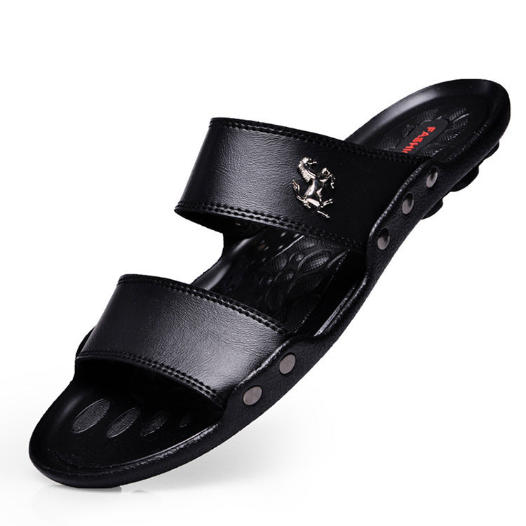 Dennis – Men's Casual Sandals in Premium Vegan Leather