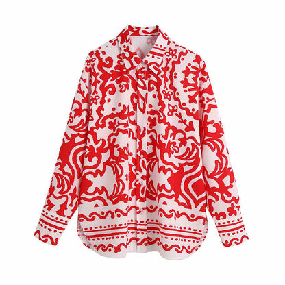 Imogen – Printed Women's Summer Blouse
