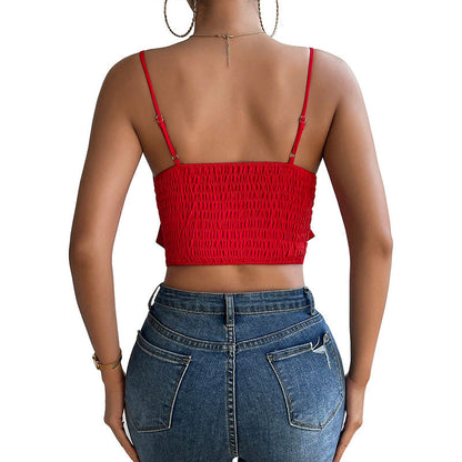 Alice – Camisole with Midriff Coverage and Bow