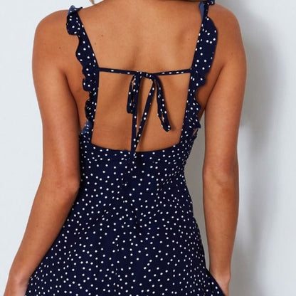 Kim – Polka Dot Beach Dress