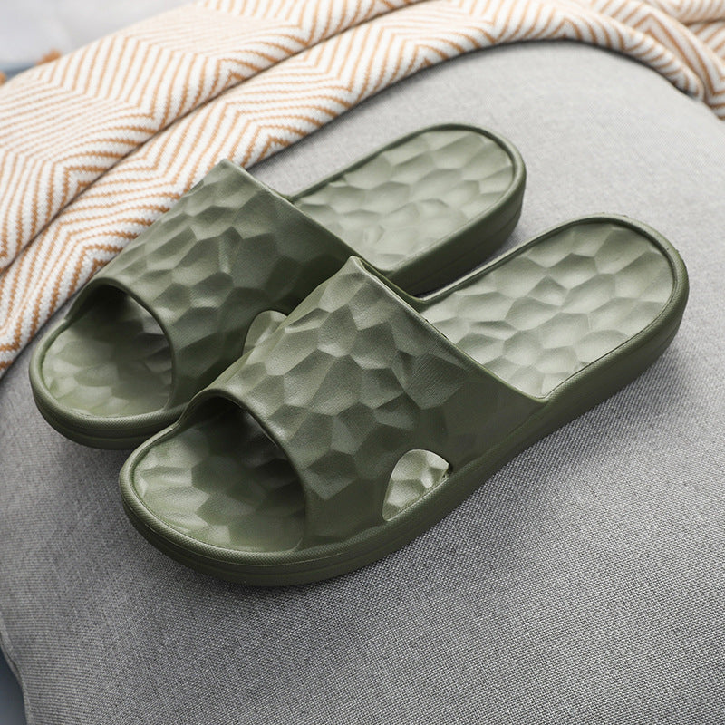 Rachel – Geometric Summer Slippers for Home and Bathroom