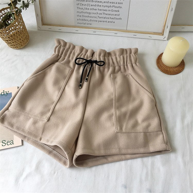 Carol – High-Waisted Wide Leg Shorts