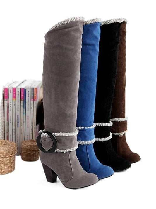 Rachel – High Heel Knee-High Women's Boots