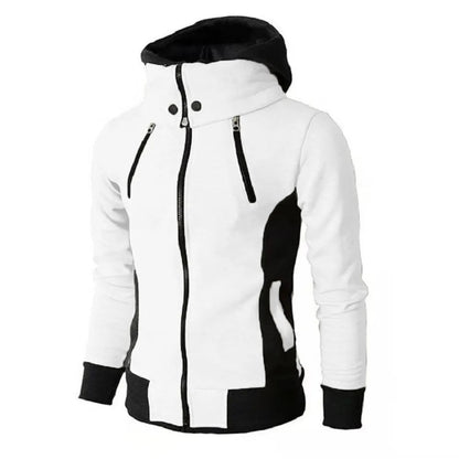 Sean – Sporty Men's Jacket with Hood and Zipper