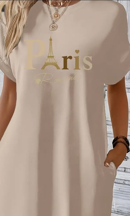 Emma – Tunic Dress with Geometric Pattern