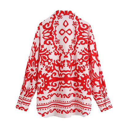 Imogen – Printed Women's Summer Blouse