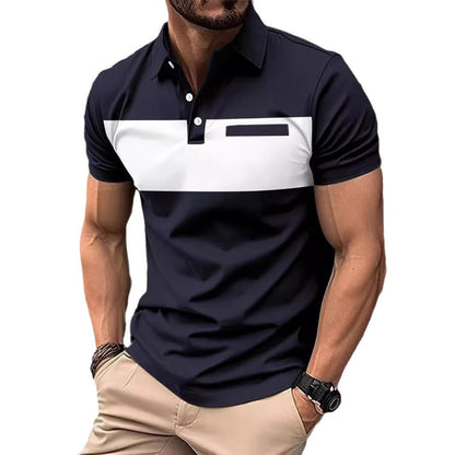 Justin – Short Sleeve Men's Polo Shirt